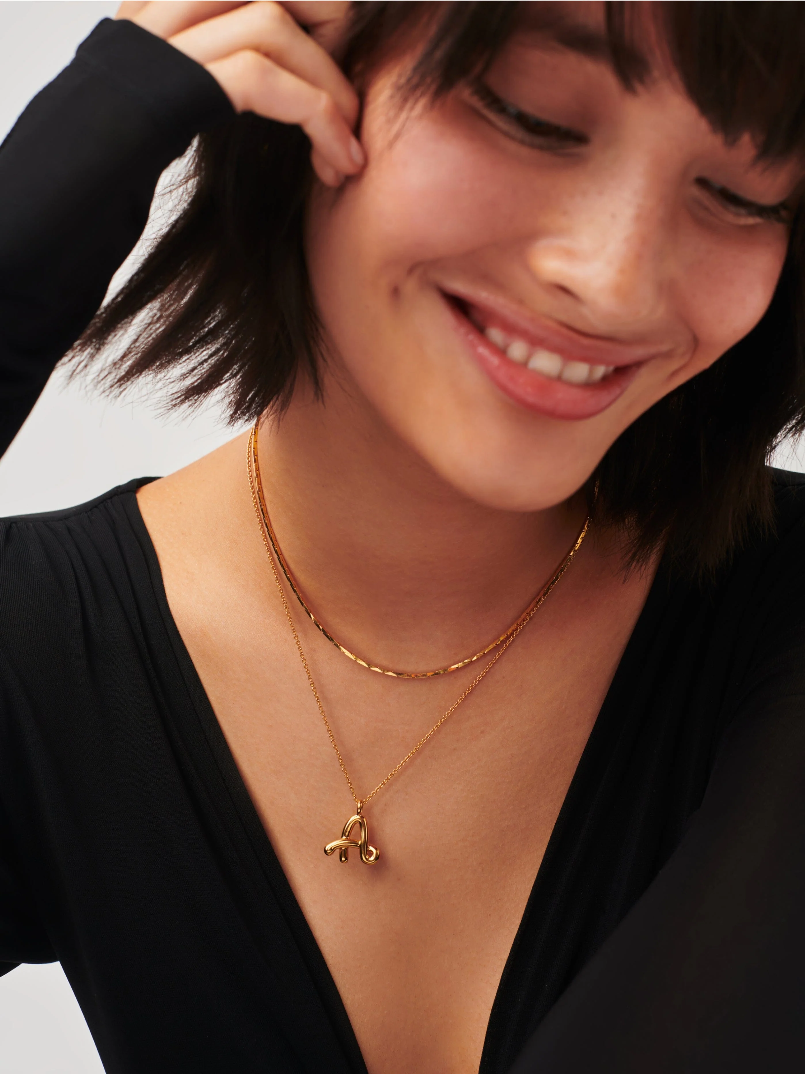 Lucy Williams Cobra Snake Chain Choker | 18ct Gold Plated - Image 3