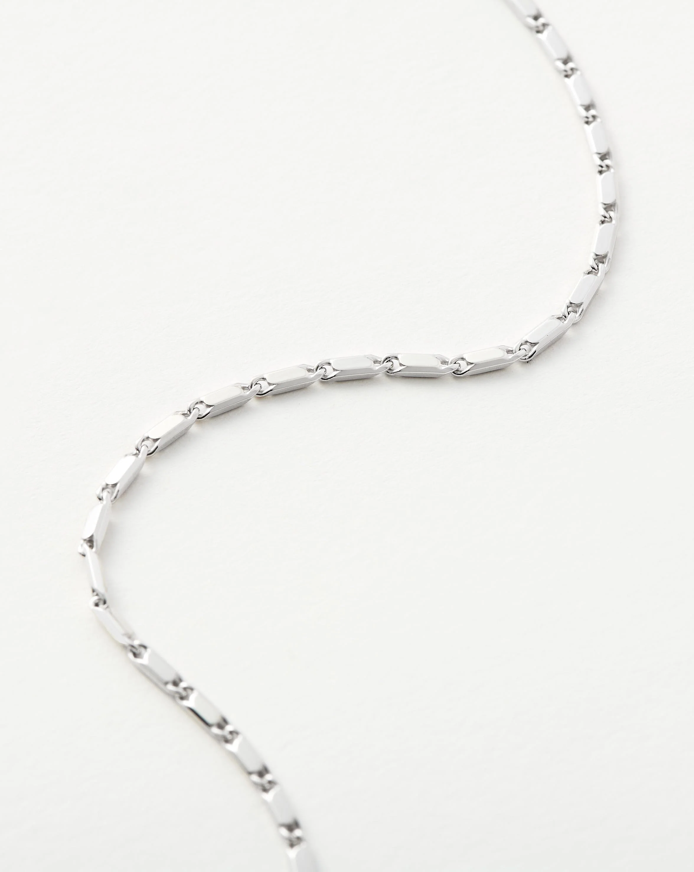 Lucy Williams Horizon Link Chain Bracelet  | Sterling Silver - Image 4