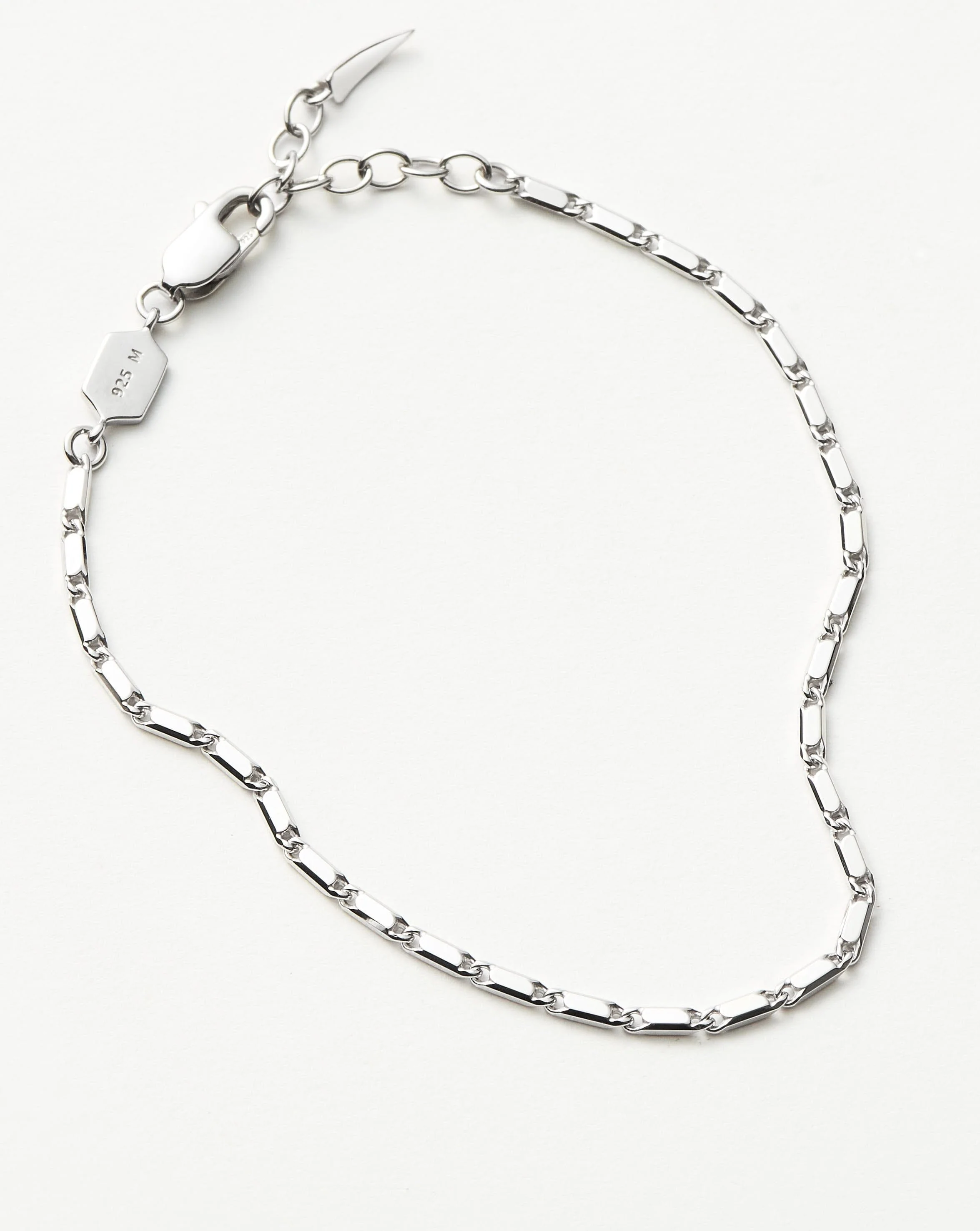 Lucy Williams Horizon Link Chain Bracelet  | Sterling Silver - Image 5
