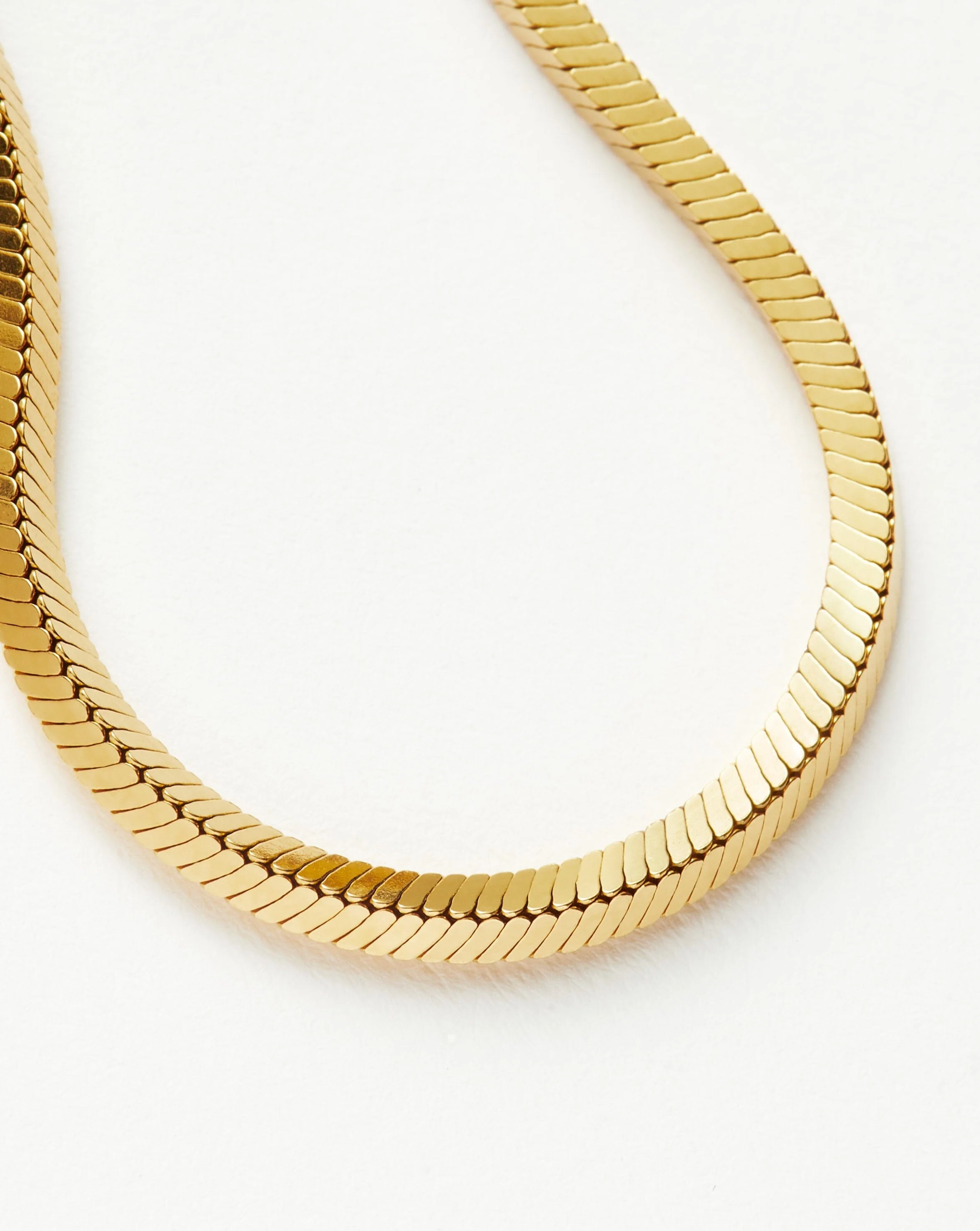 Lucy Williams Square Snake Chain Bracelet - Image 4