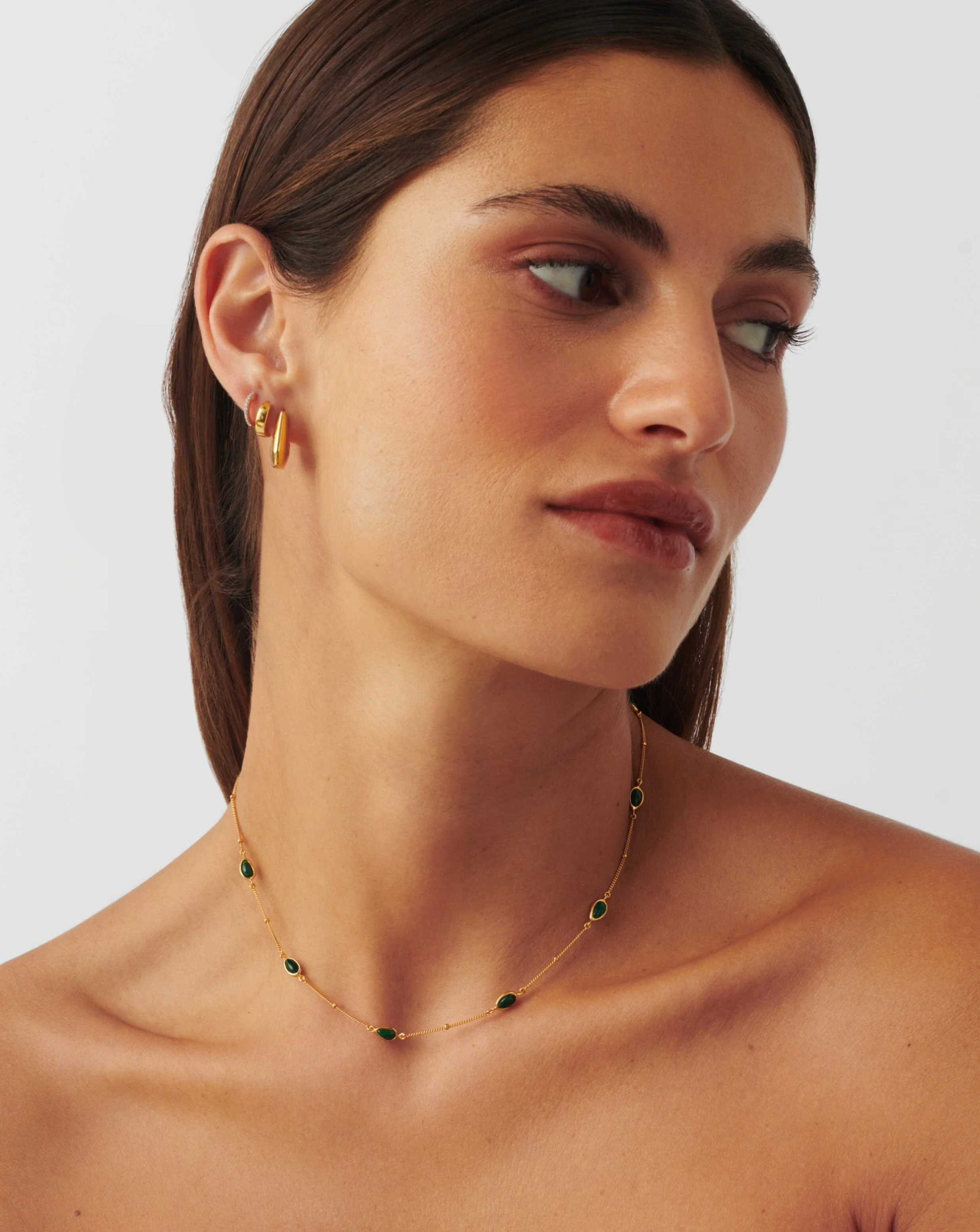 Magma Gemstone Charm Choker - Image 2