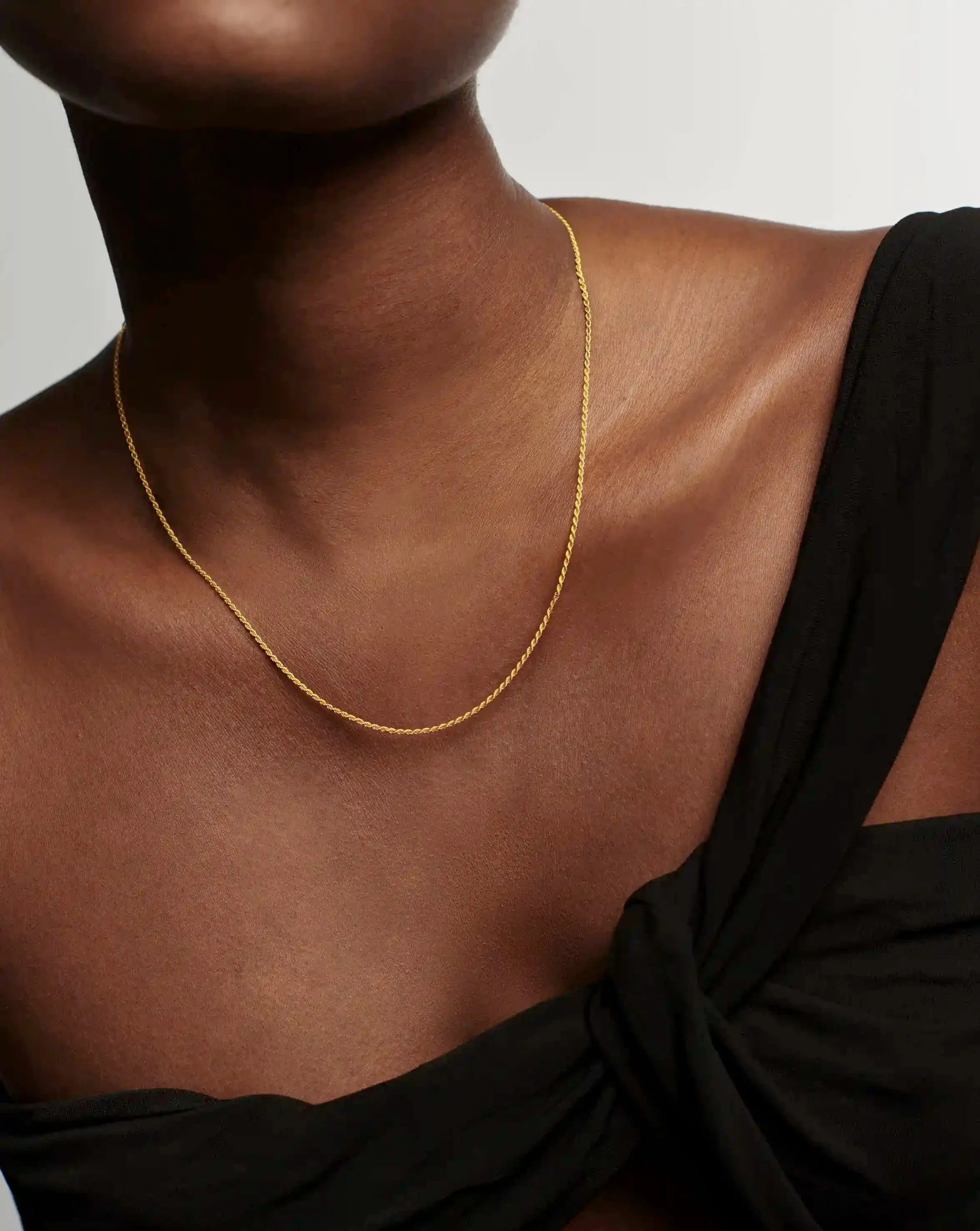 Medium Rope Chain Necklace | 18ct Gold Vermeil - Image 3