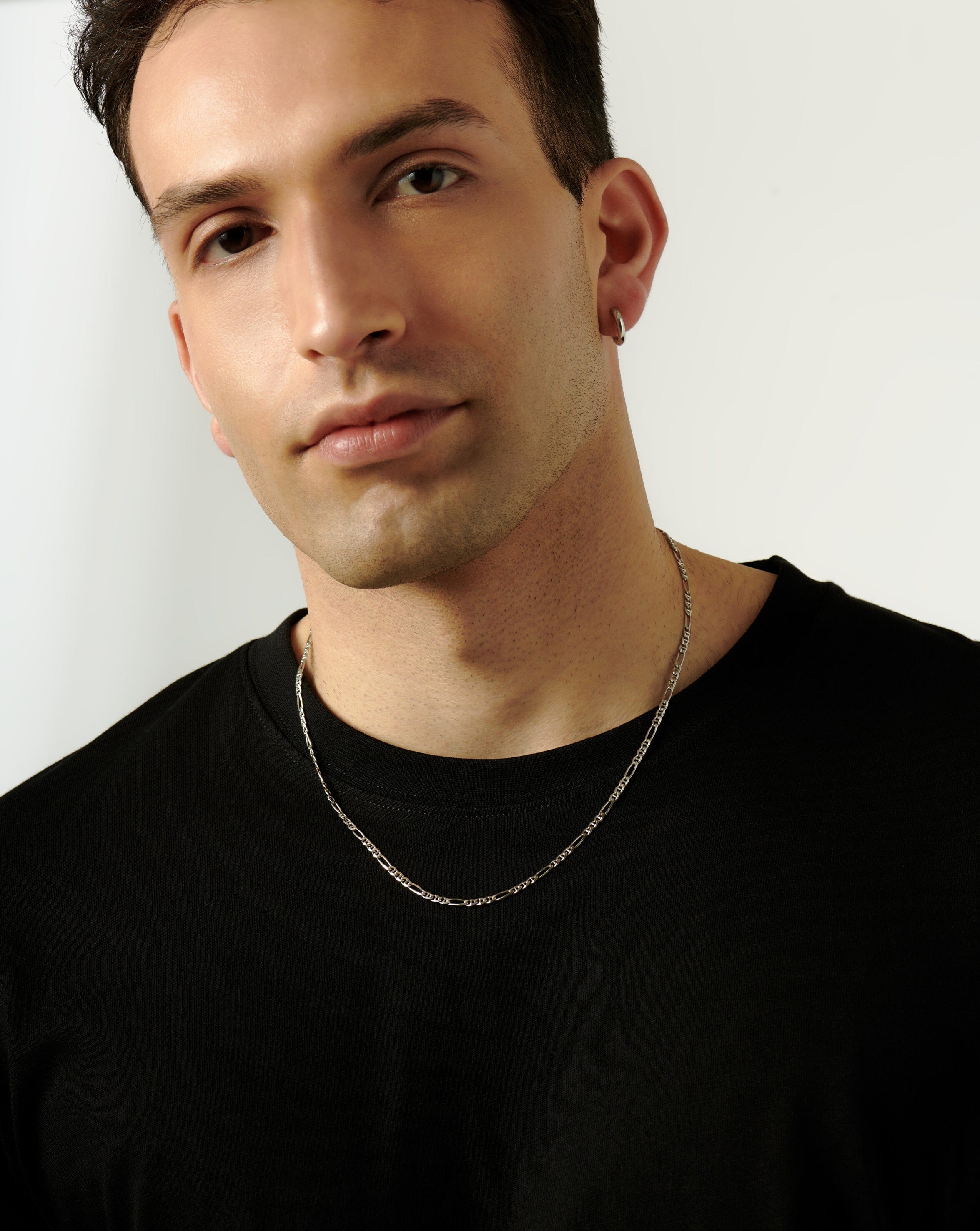 Mens Filia Curb Chain Necklace - Image 2