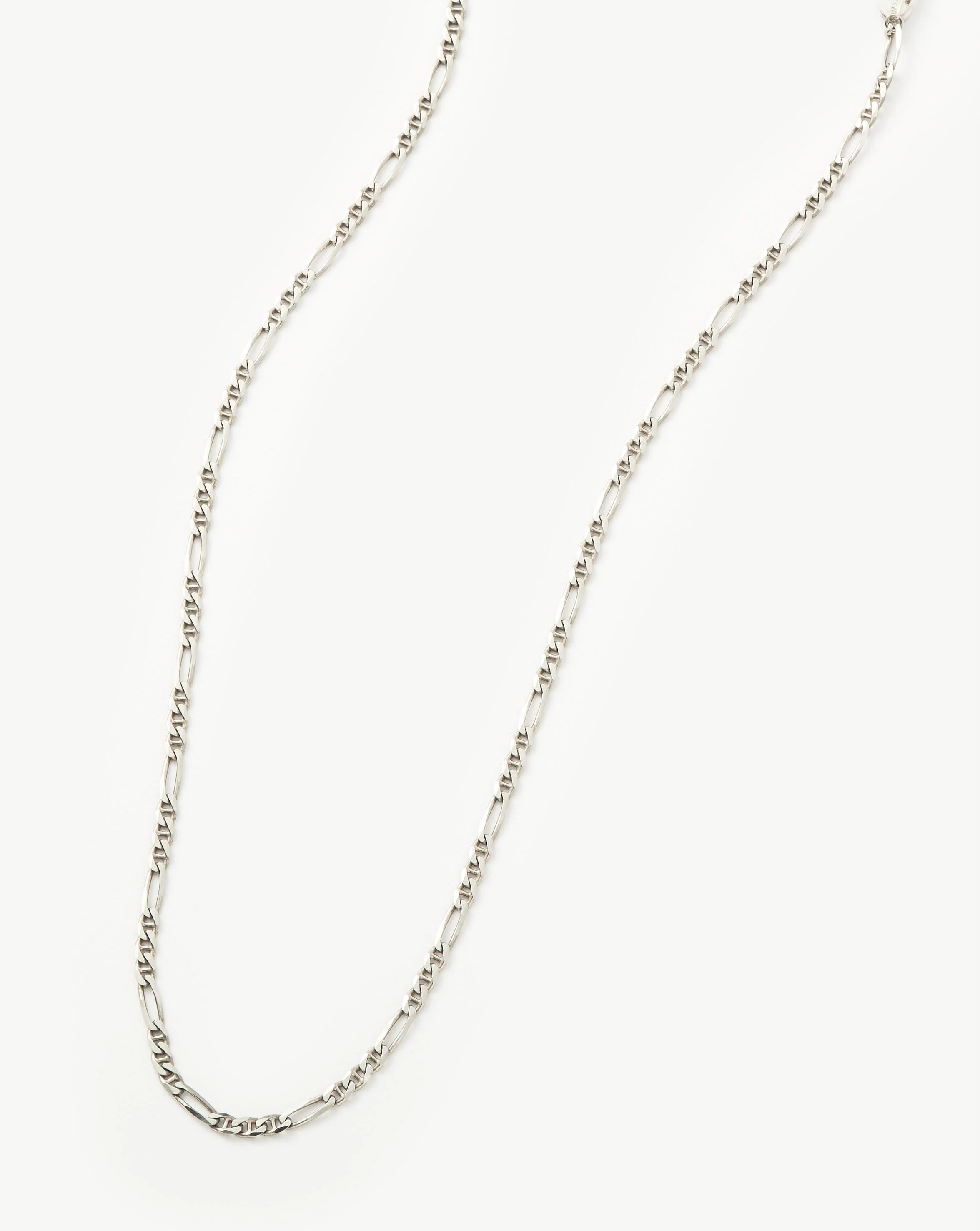Mens Filia Curb Chain Necklace - Image 4