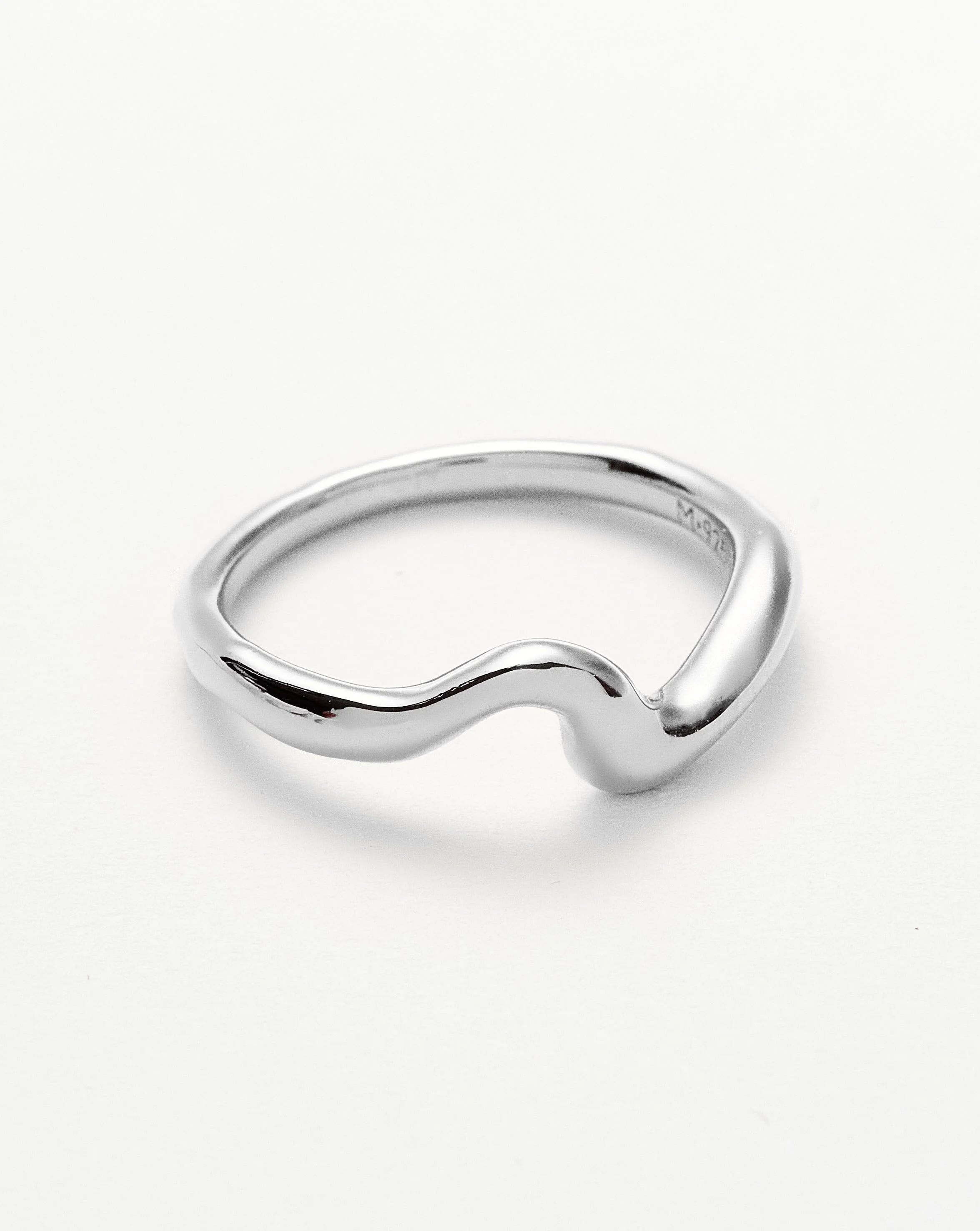 Molten Wave Stacking Ring - Image 4