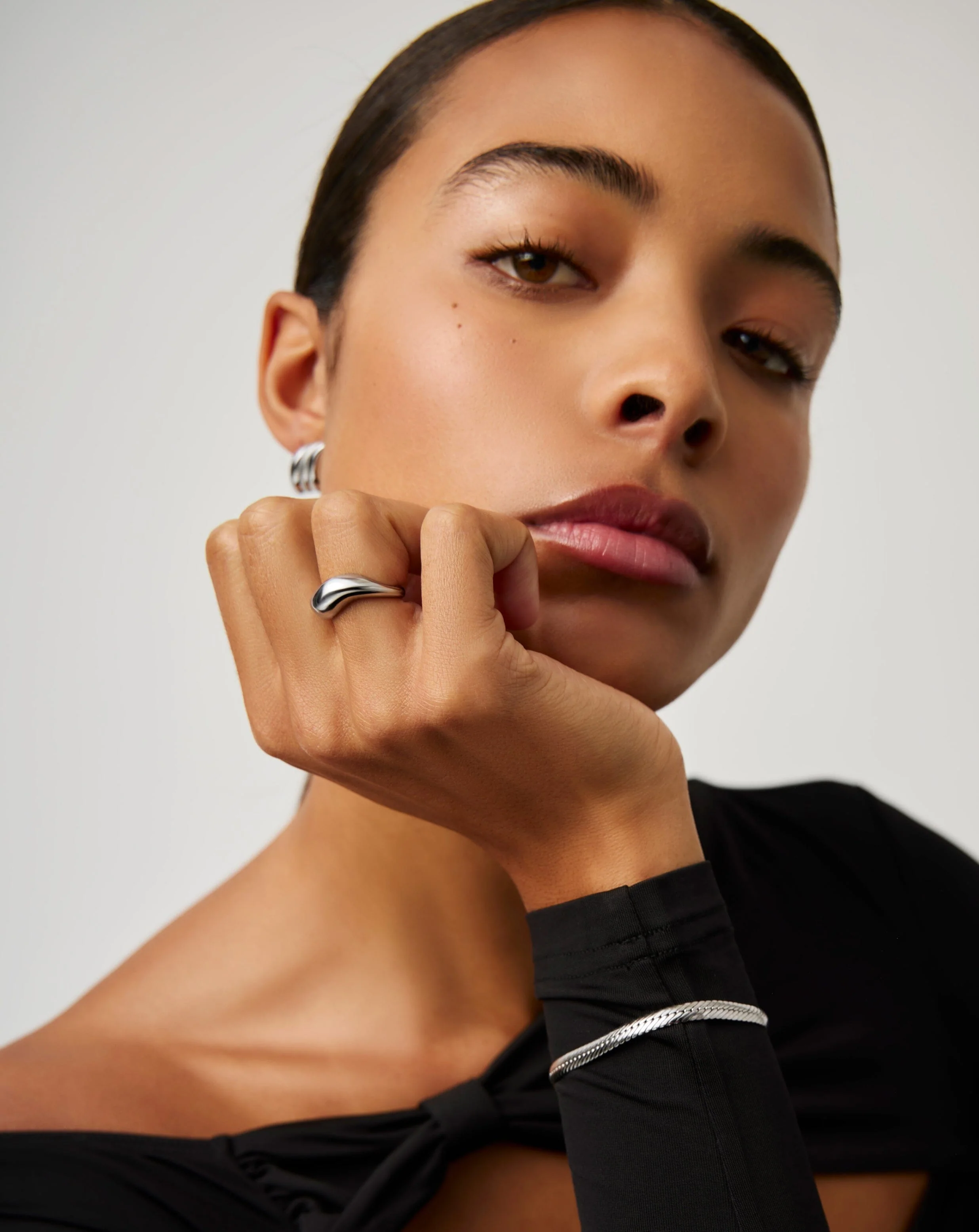 Savi Signature Stacking Ring | Sterling Silver - Image 6