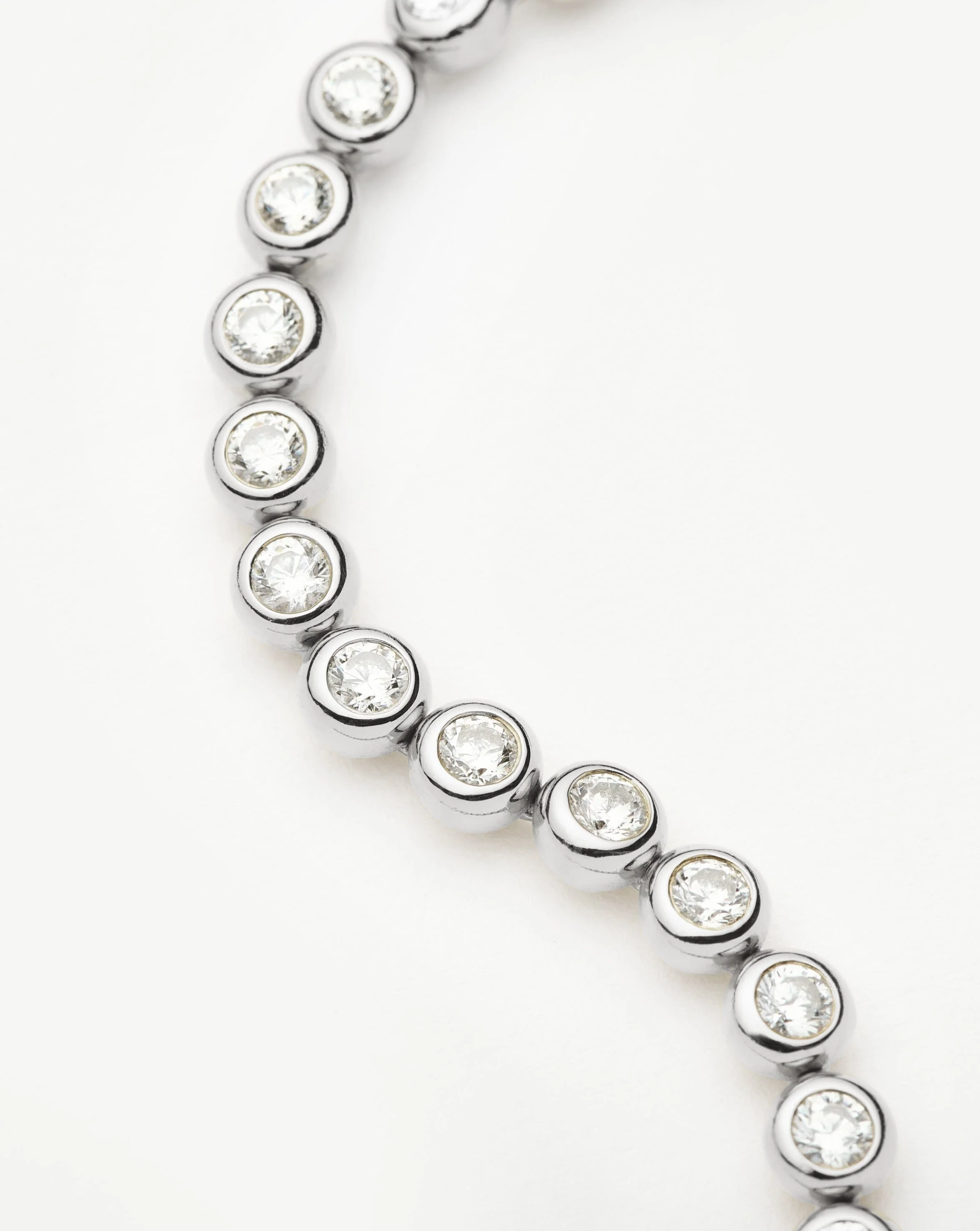 Tennis Round Bracelet | Sterling Silver Cubic Zirconia - Image 3