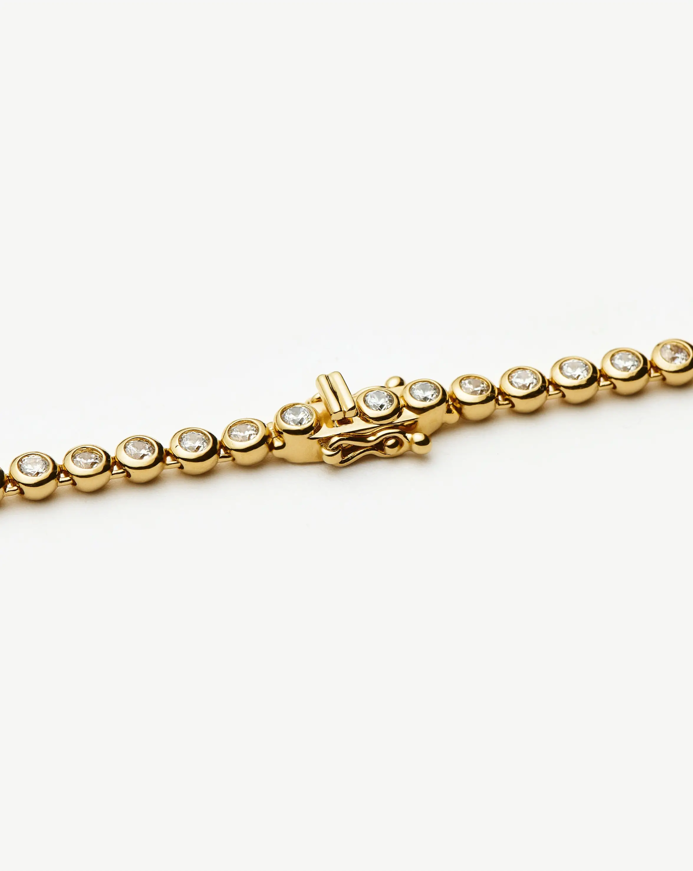 Tennis Round Necklace | Silver Plated/Cubic Zirconia - Image 8