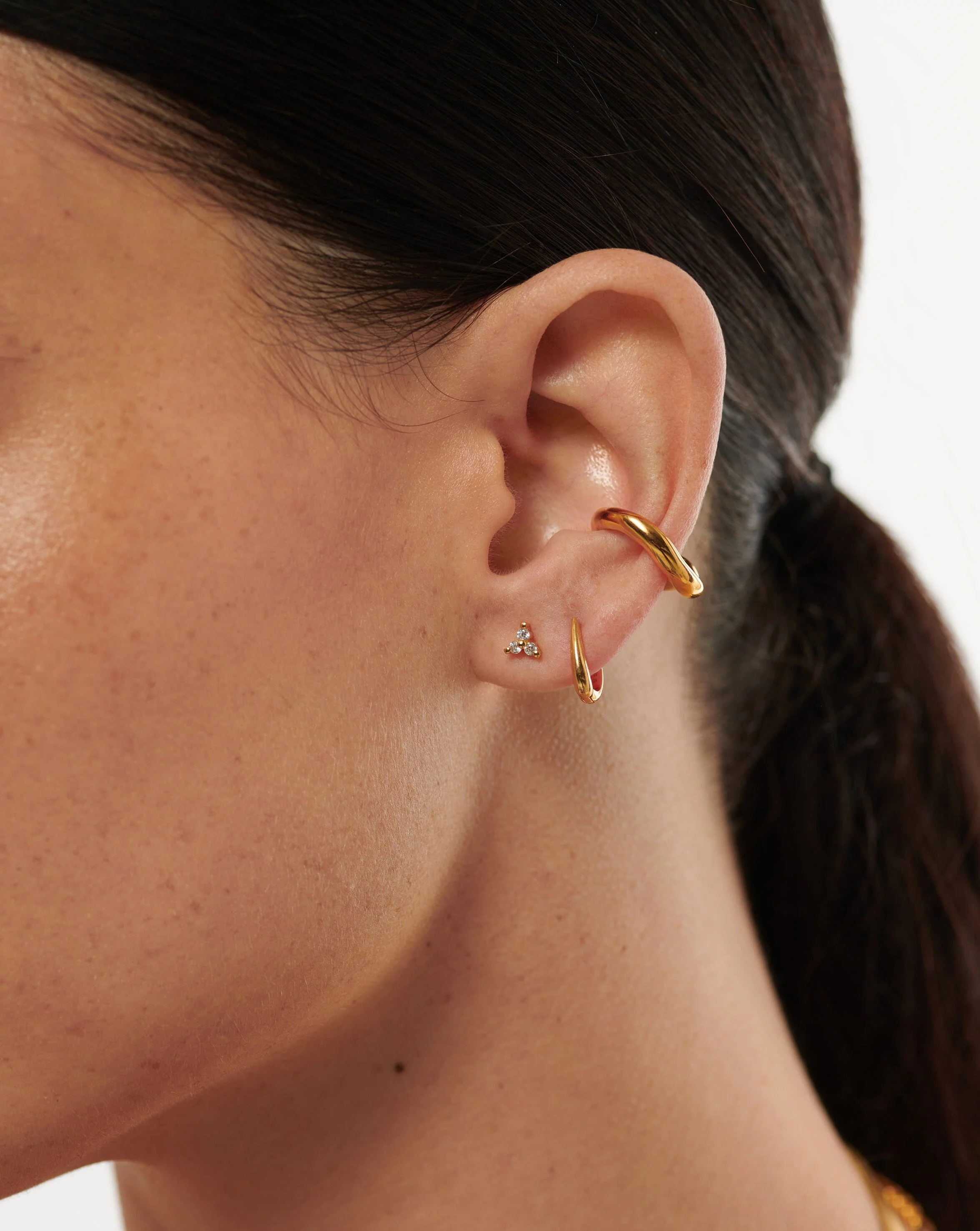 Trinal Stud Earrings - Image 3